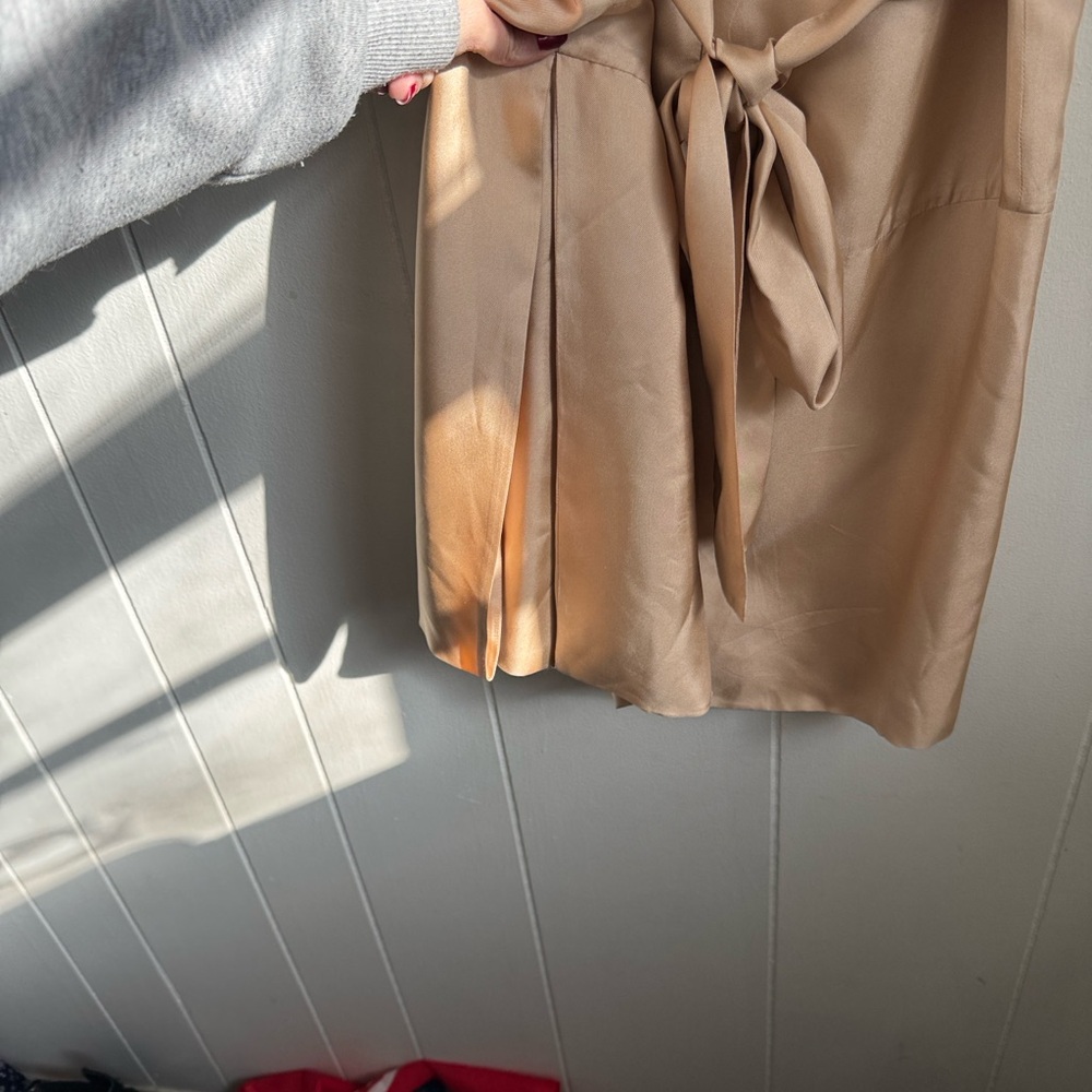 Prada Beige Mini Dress Sz 38 - Picture 4 of 7